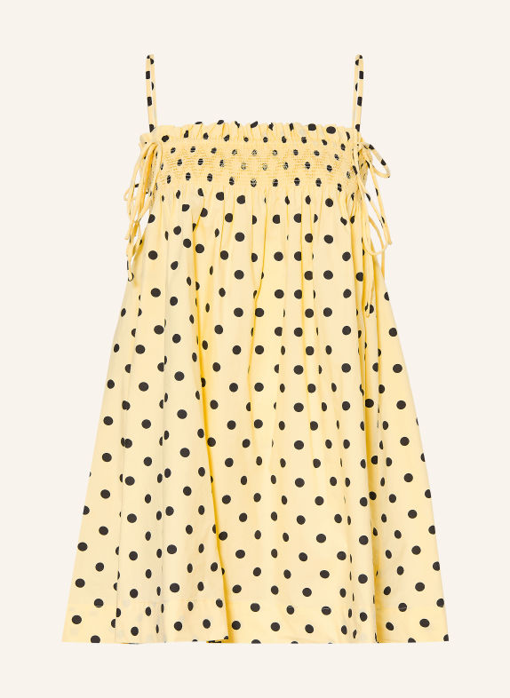 DAMSON MADDER. LILO Dress LIGHT YELLOW / BLACK