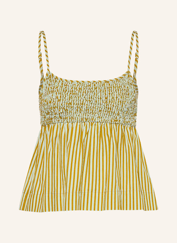DAMSON MADDER. Top DINAH GRÜN / ECRU / MINT