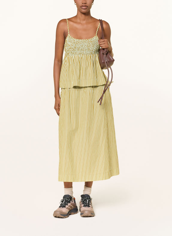 DAMSON MADDER. Top DINAH GRÜN / ECRU / MINT
