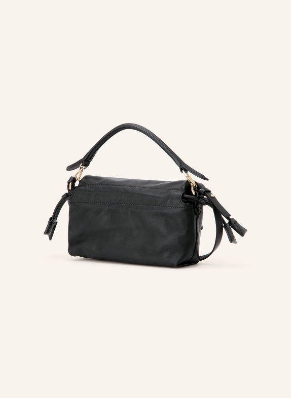 FENDI BAGUETTE SOFT SMALL Handbag BLACK