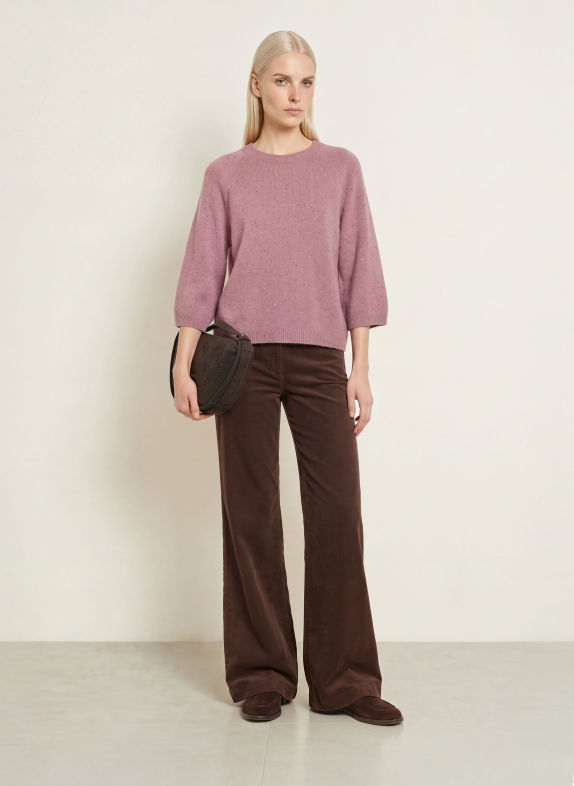 Marc O'Polo Sweater with 3/4-length sleeves DUSKY PINK