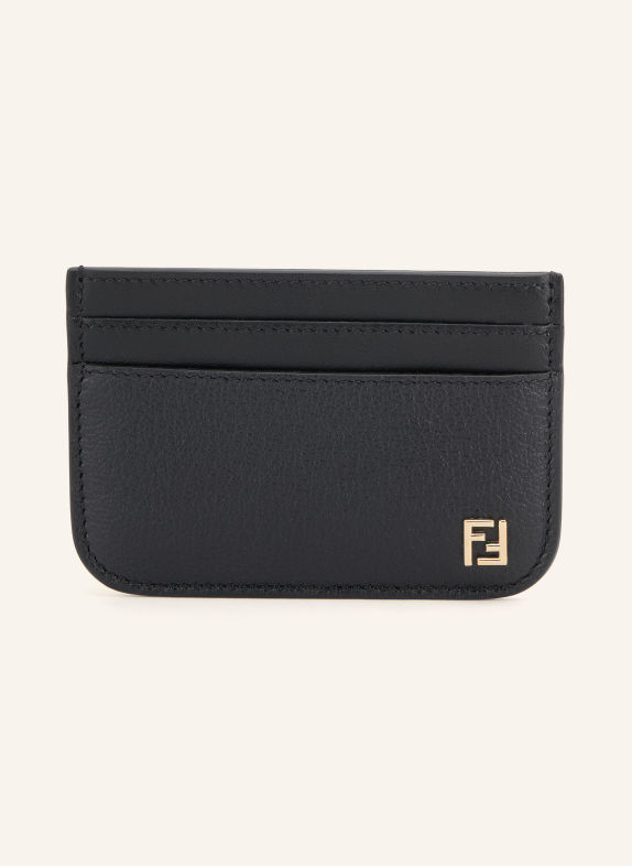 FENDI Etui na karty CZARNY