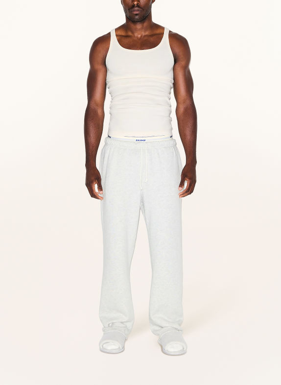 SKIMS Lounge-Sweatpants FLEECE LOUNGE LIGHT HEATHER GREY