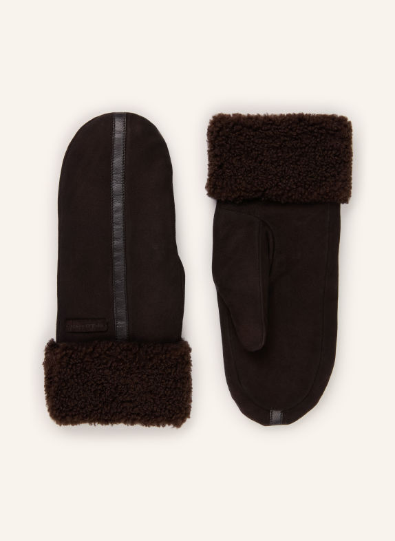 Marc O'Polo Moufles MARRON FONCÉ