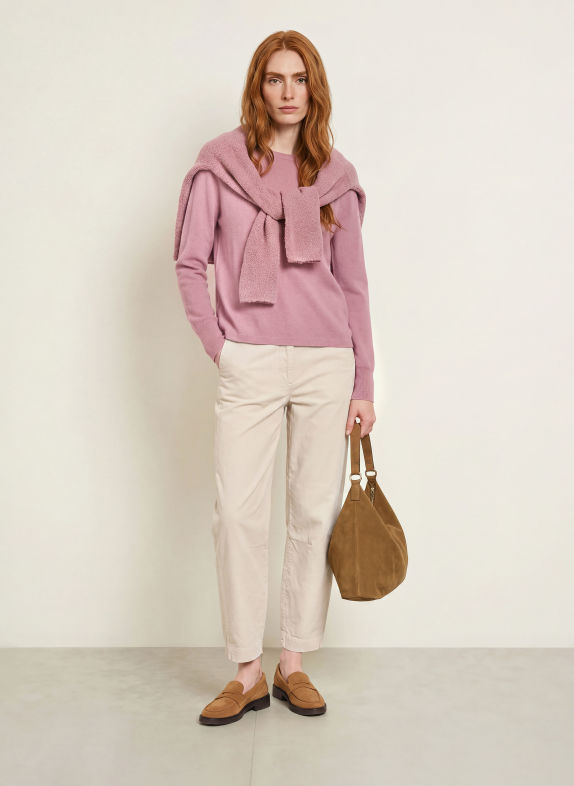 Marc O'Polo Sweter BRUDNY RÓŻ