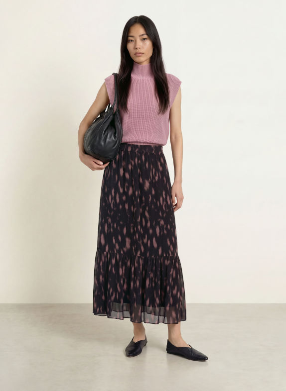 Marc O'Polo Jupe NOIR / VIEUX ROSE