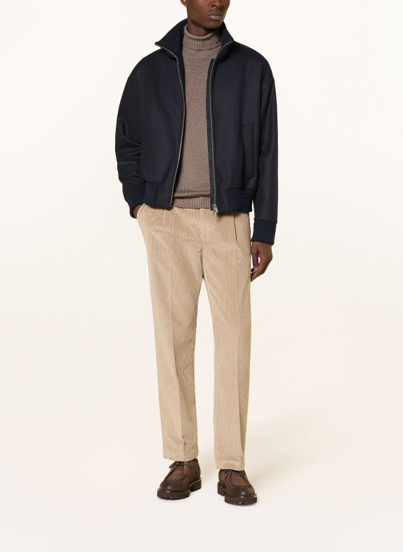 CRUNA Cordbroek BELLEVILLE Tapered Fit BEIGE