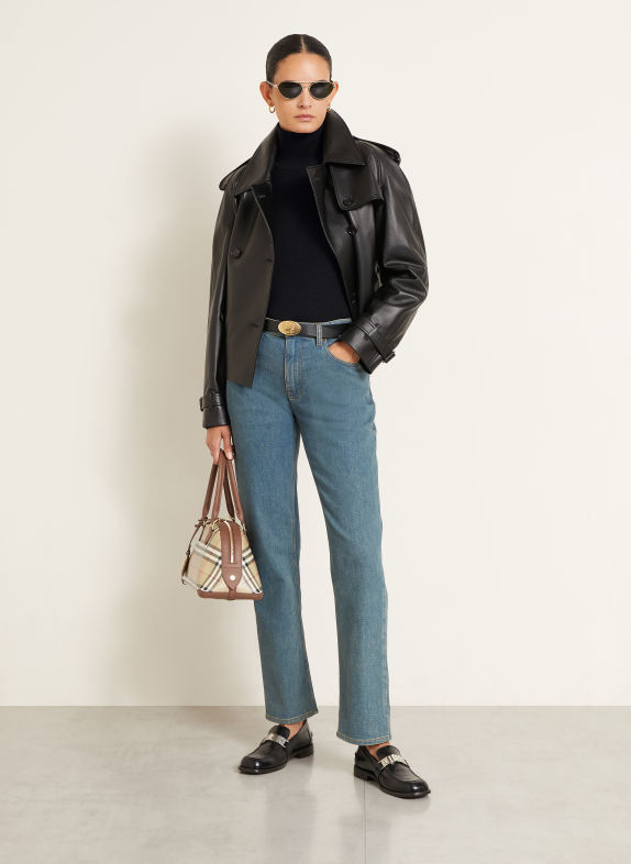 BURBERRY Kashmirtröja CHRISTINA SVART