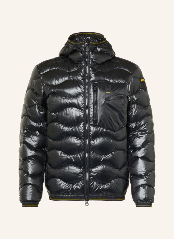 Blauer Donsjas WAVE ZWART