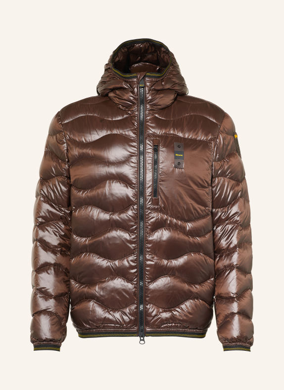 Blauer Donsjas WAVE MARRON FONCÉ