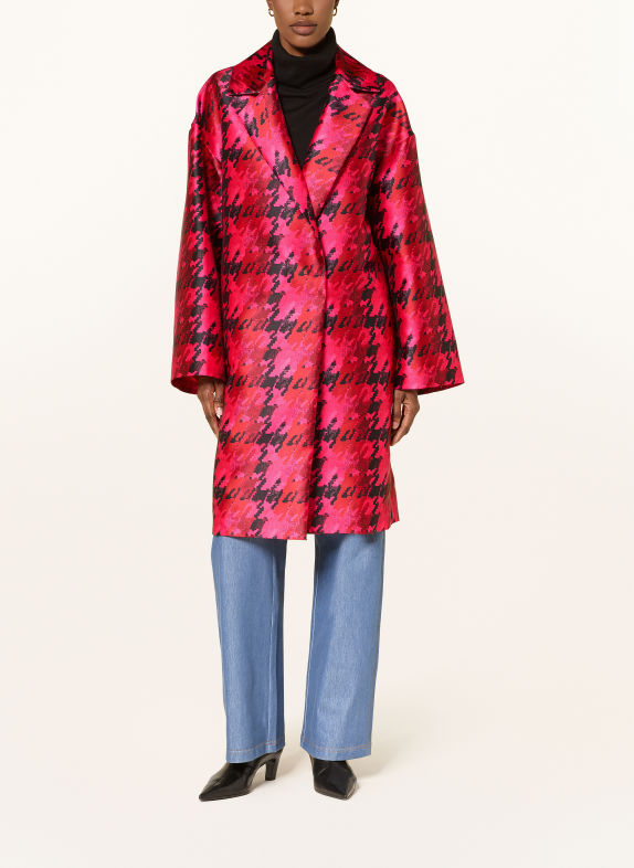 LUNATICA MILANO Mantel NEONROZE / ROOD / ZWART