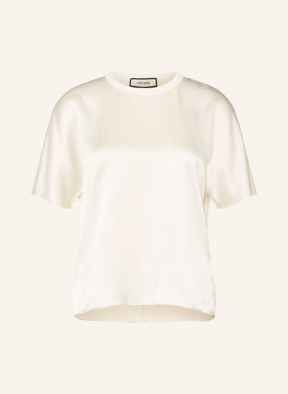 REISS LENA Silk Shirt blouse ECRU