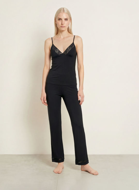 Triumph Schlafhose COMFORT ALLURE SCHWARZ