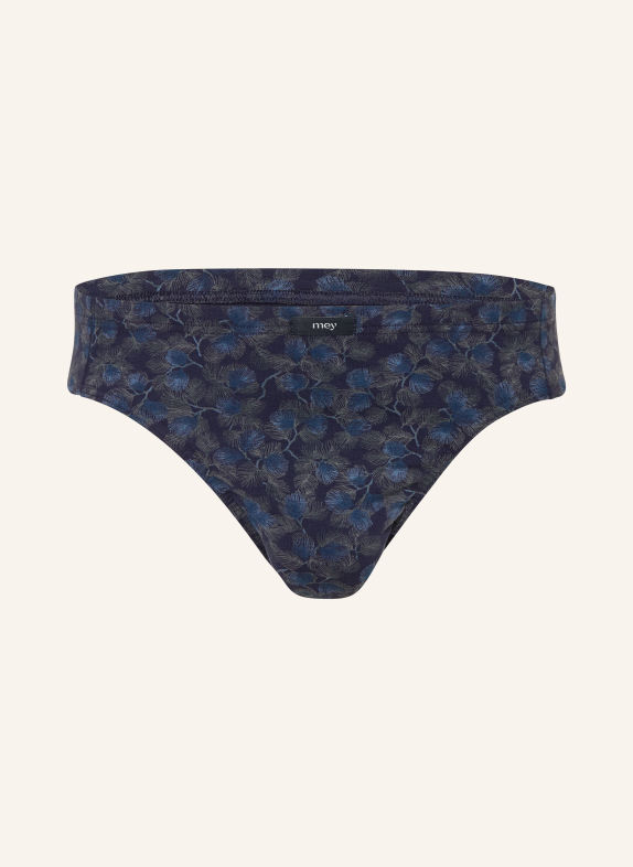 mey Slip de la série DARK LEAVES BLEU FONCÉ / BEIGE / BLEU GRIS