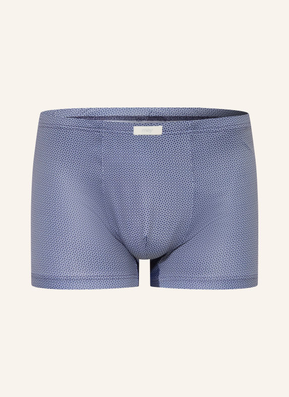mey CURVED LINES Boxer shorts Collection BLUE / WHITE