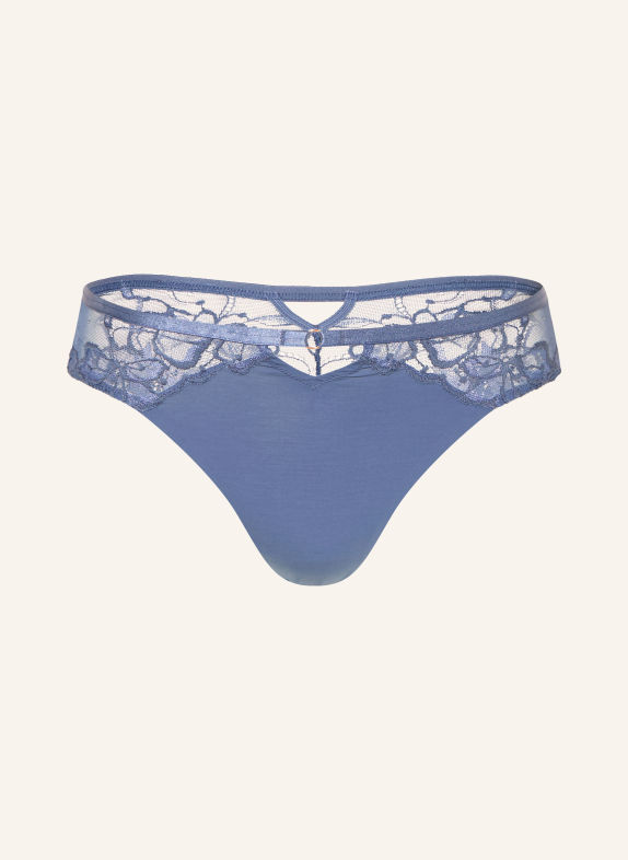 Triumph Slip WILD GARDENIA met uitsnijdingen BLAUW