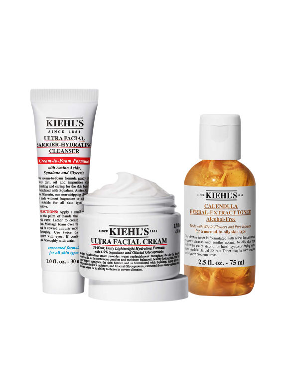 Kiehl's CLEANSE TONE HYDRATE SET