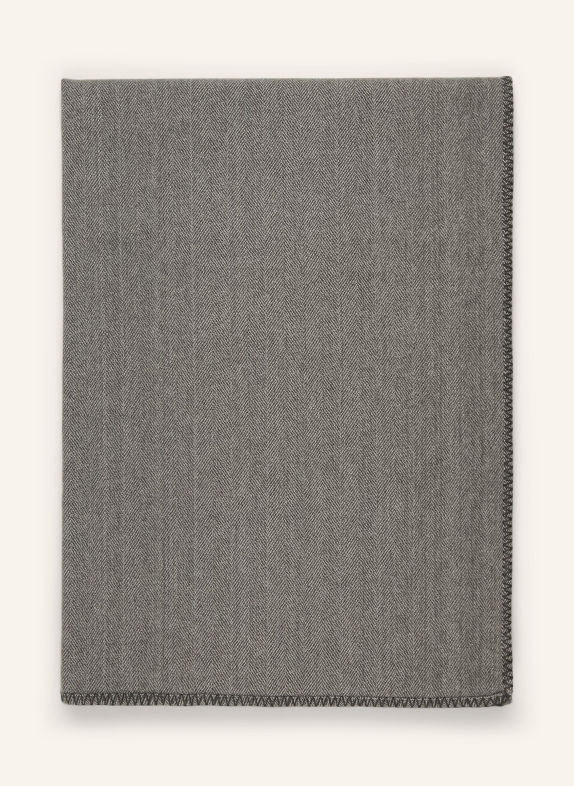 Marc O'Polo SENNE Throw blanket DARK GRAY