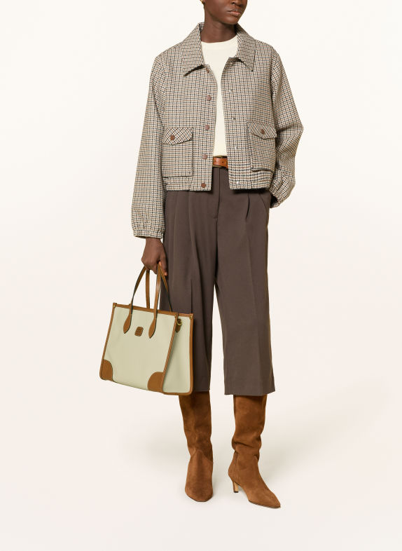 BRIC'S OPERA SMALL Shoppers CREAM / GOLD / COGNAC