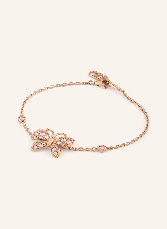 VALENTINO GARAVANI FLUTTERBY Bracelet GOLD / PINK
