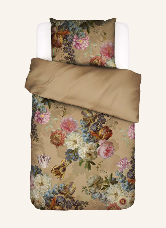 ESSENZA Bettwäsche ROSABELLE BEIGE / ROSA / GRÜN