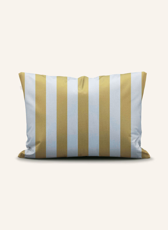 ESSENZA Kissenbezug MINTE STRIPE OLIV / HELLBLAU