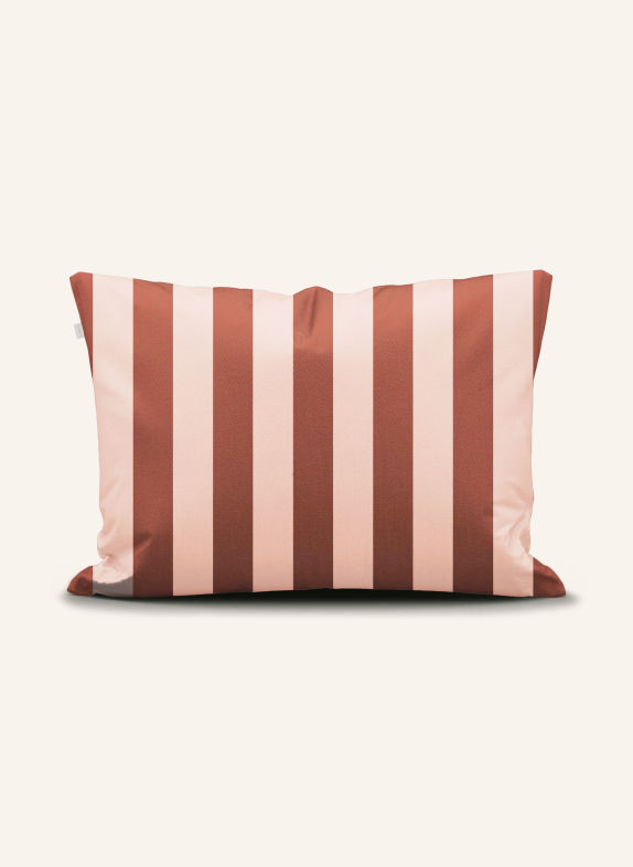 ESSENZA Kissenbezug MINTE STRIPE ROT / HELLROSA