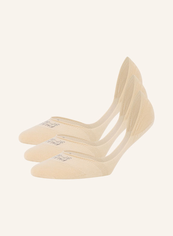 FALKE 3-pack kousenvoeten STEP 4011 CREAM