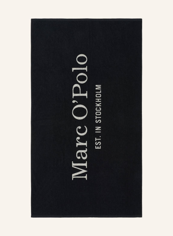 Marc O'Polo Strandtuch STATEMENT SCHWARZ / WEISS