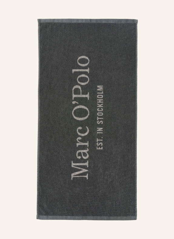 Marc O'Polo 2er-Set Handtücher STATEMENT DUNKELGRAU / HELLGRAU