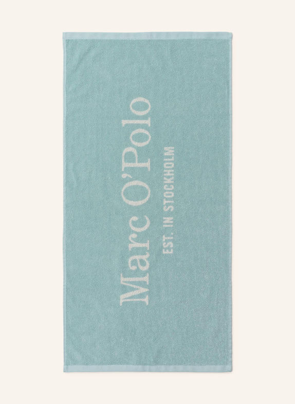 Marc O'Polo 2er-Set Handtücher STATEMENT HELLBLAU / ECRU