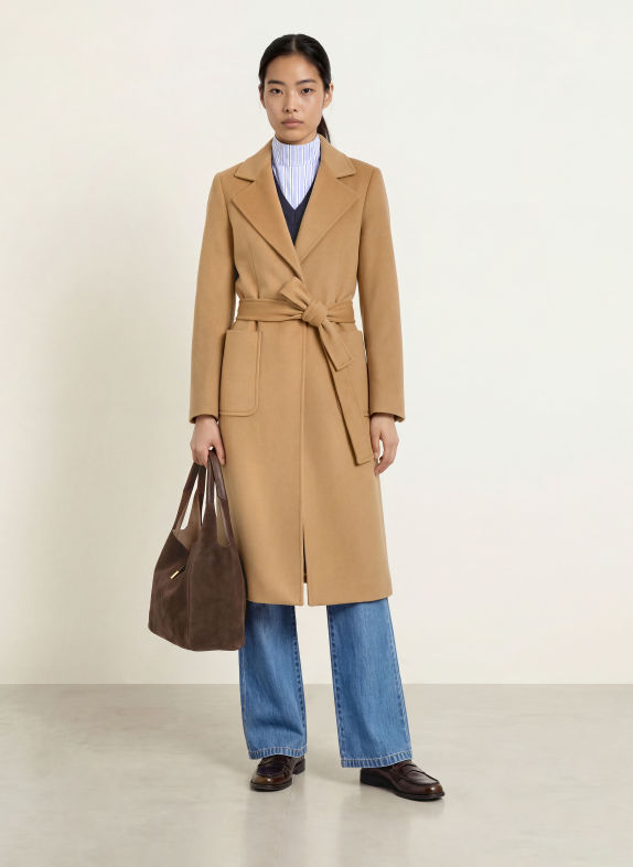MAX & Co. Wollen mantel RUNAWAY CAMEL