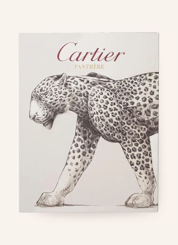 ASSOULINE Book: CARTIER PANTHÈRE WHITE / GOLD / RED
