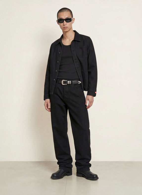WRSTBHVR Jeansjacka PERI 9000 BLACK