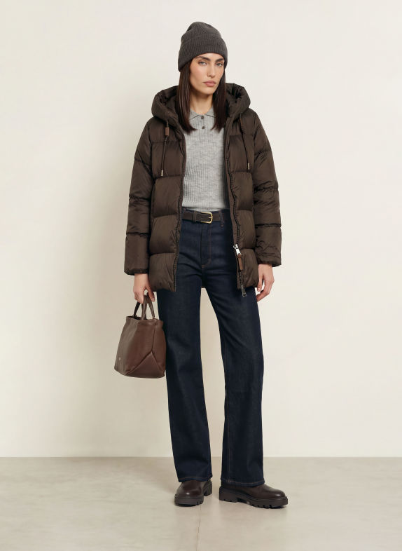 mabrun FATIMA Down Jacket DARK BROWN