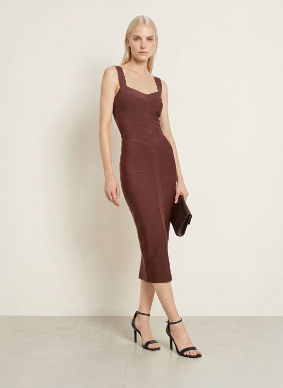 LIPSY Cocktailkleid DUNKELBRAUN