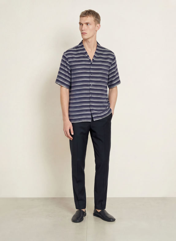 SANDRO Chino Regular Fit DUNKELBLAU