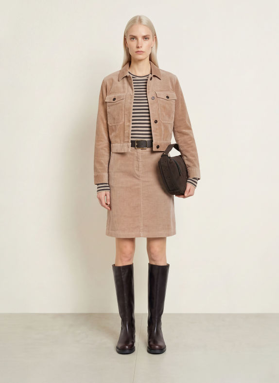 Marc O'Polo Corduroy skirt BEIGE