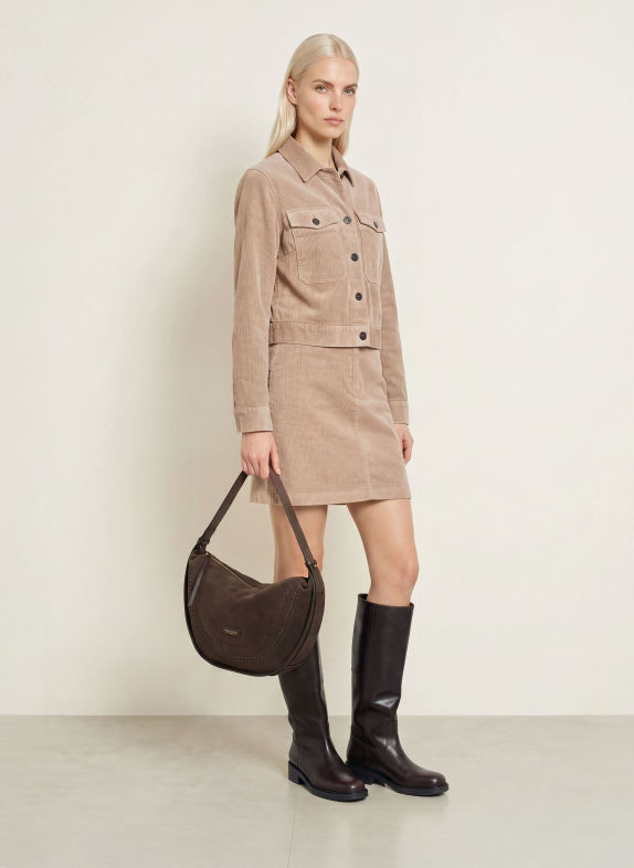 Marc O'Polo Corduroy-Overshirt TAUPE
