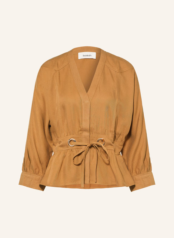ba&sh Busenshirt PRECILA COGNAC