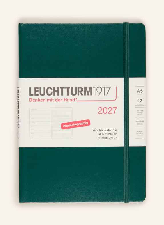 LEUCHTTURM1917 Wochenkalender DUNKELGRÜN
