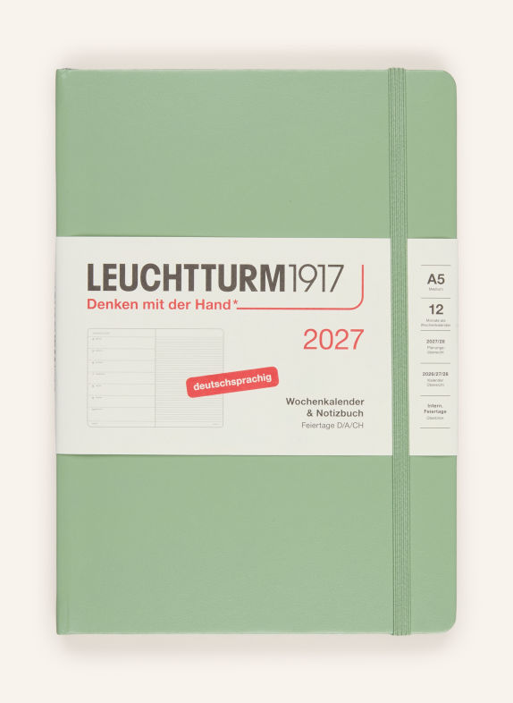 LEUCHTTURM1917 Wochenkalender HELLGRÜN