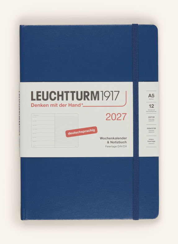 LEUCHTTURM1917 Wochenkalender BLAU