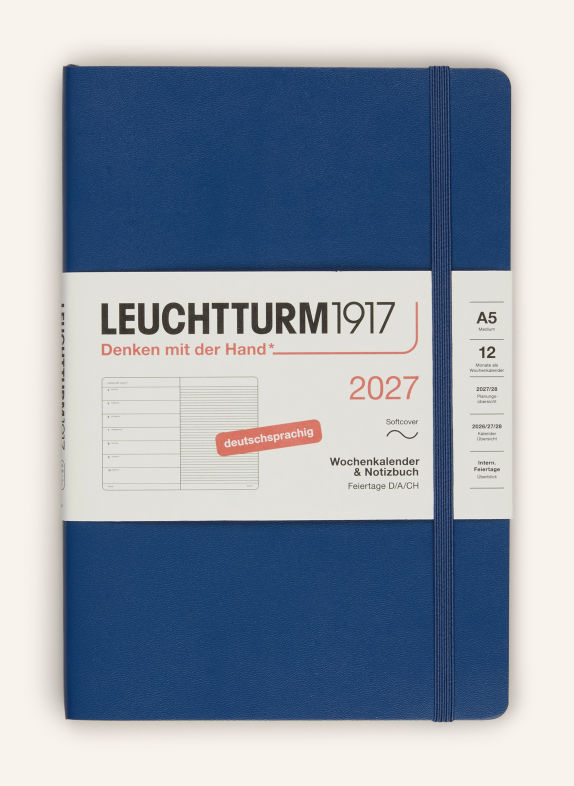 LEUCHTTURM1917 Wochenkalender BLAU