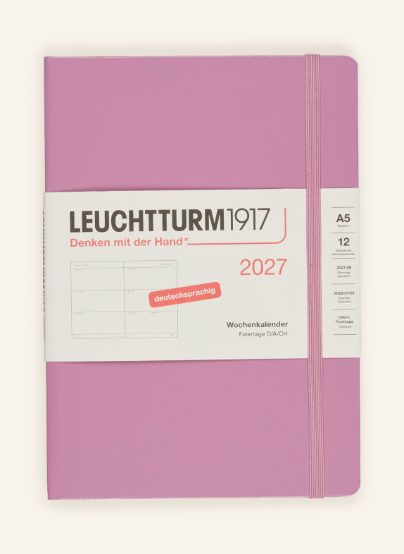 LEUCHTTURM1917 Wochenkalender ROSÉ
