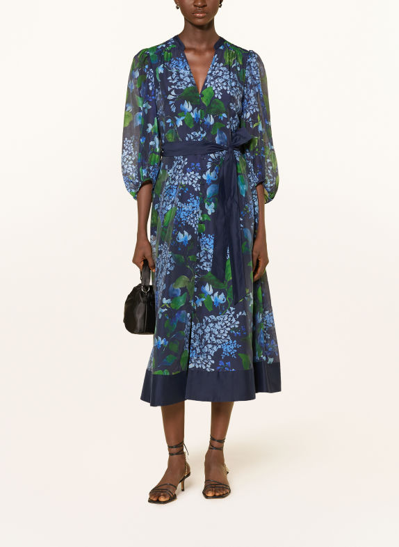 Phase Eight Kleid NIXIE BLAU / GRÜN / HELLBLAU