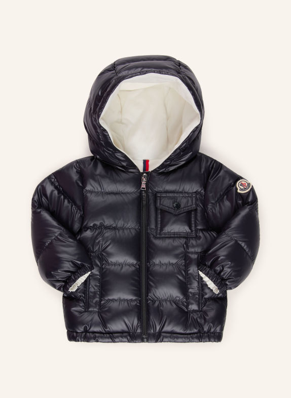 MONCLER enfant Jacheta matlasată MESLES ALBASTRU ÎNCHIS