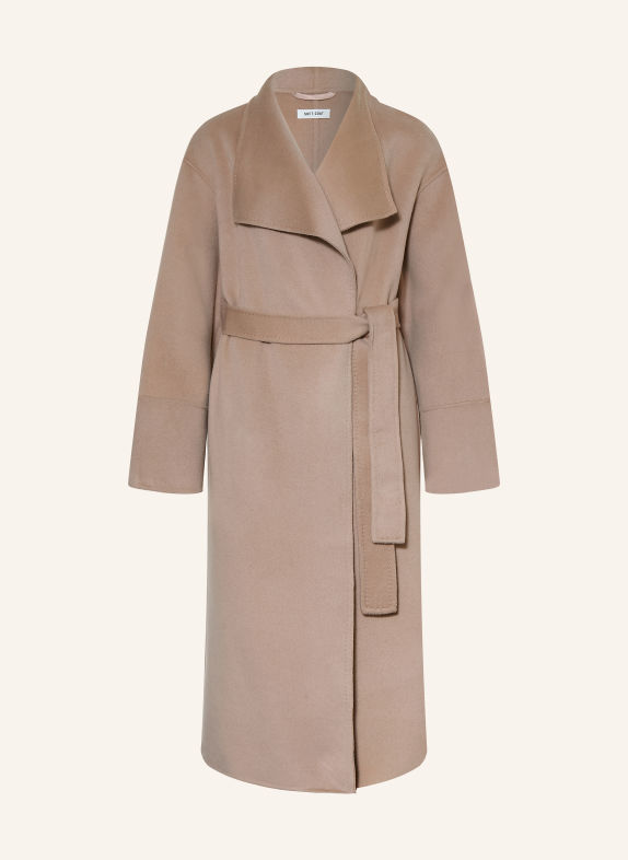 SOFT GOAT Manteau en laine BEIGE