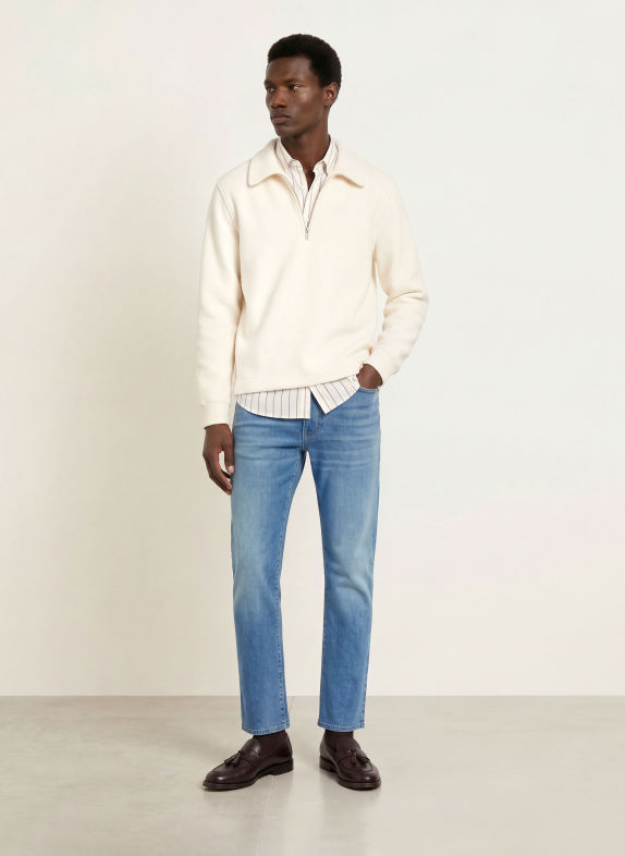 PAUL Džíny PAUL Tapered Fit 4148 Light Blue