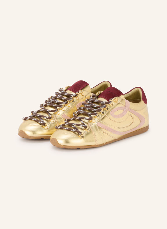 CLAUDIE PIERLOT Sneaker GOLD / ROSÉ